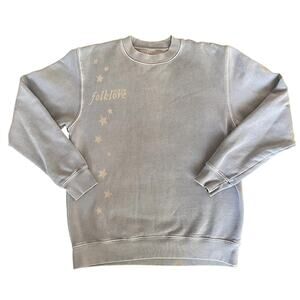 Taylor Swift Small Sweatshirt Folklore You Drew Stars Around My Scars Blue Eras